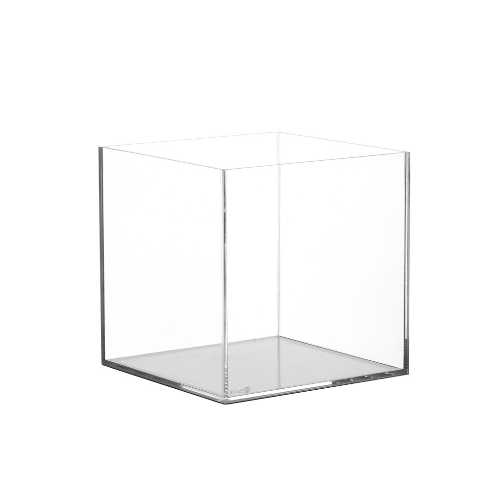 Hồ cá mini để bàn| hồ cubic 15*15*15 Acrylic siêu trong Suối Nhỏ | Bể cubic làm hồ cá, thuỷ sinh , tiểu cảnh