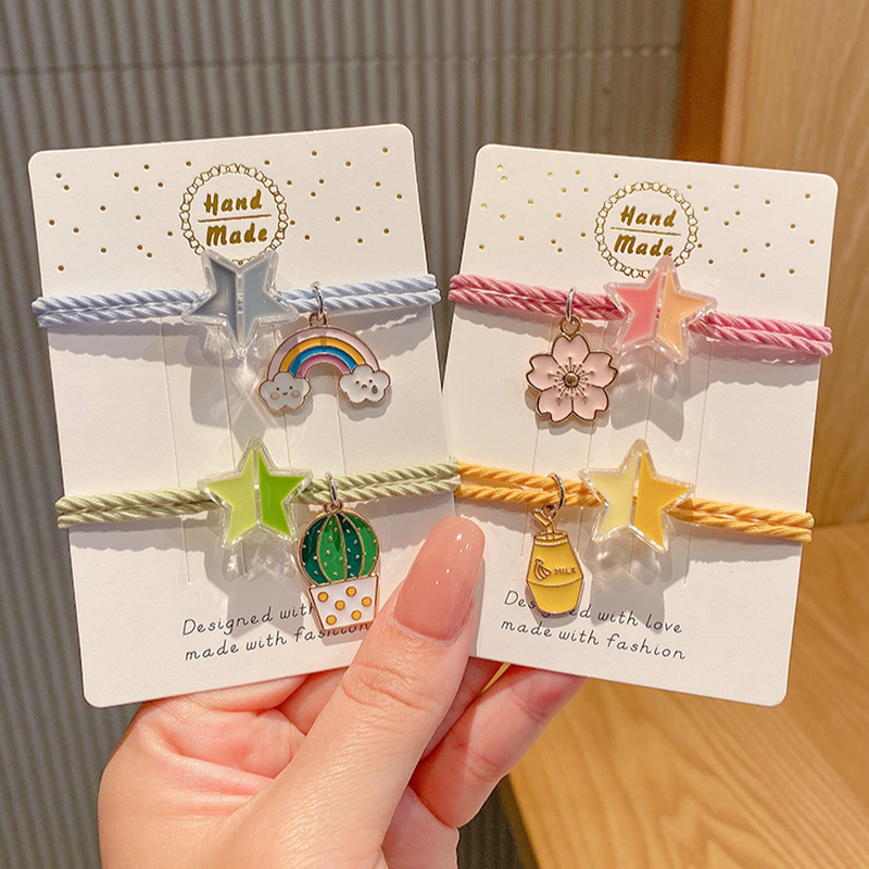 Dây Thun Cột Tóc Nhiều Màu Mới 2021 Độc Đáo