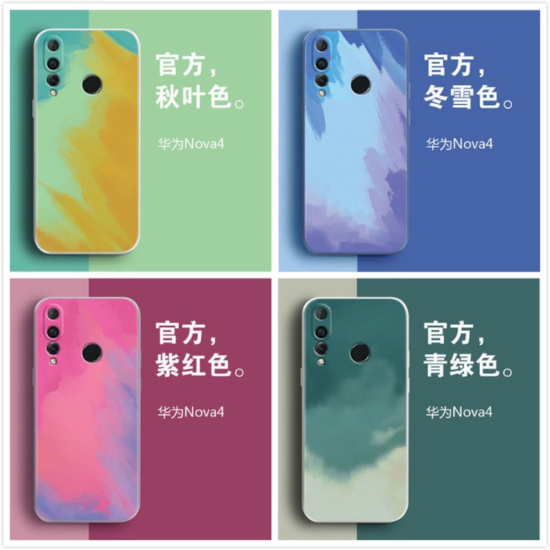 Ốp Điện Thoại Họa Tiết Màu Nước Cho Oppo Realme 5 5S 5i 5Pro 6 6i 6S 6Pro Ốp Điện Thoại Họa Tiết Màu Nước