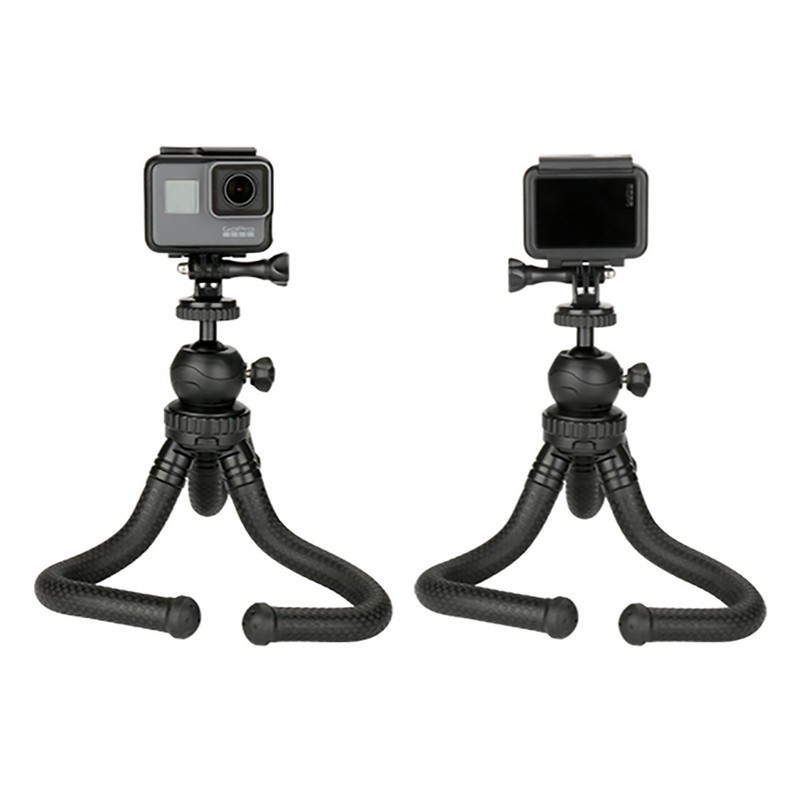 Giá đỡ điện thoại/máy ảnh Selfiecom MT04 dạng tripod 3 chân bạch tuộc uốn dẻo