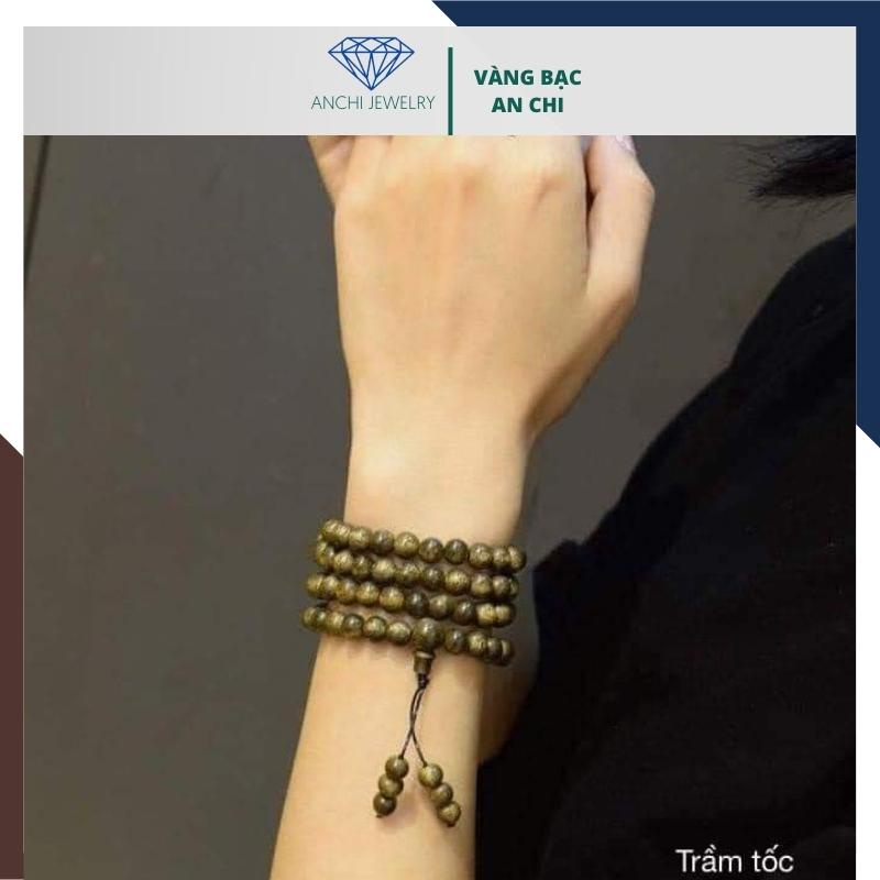Chuỗi vòng tay trầm hương 108 hạt nhỏ 6mm và 8mm giá rẻ cho nam / nữ, Anchi jewelry