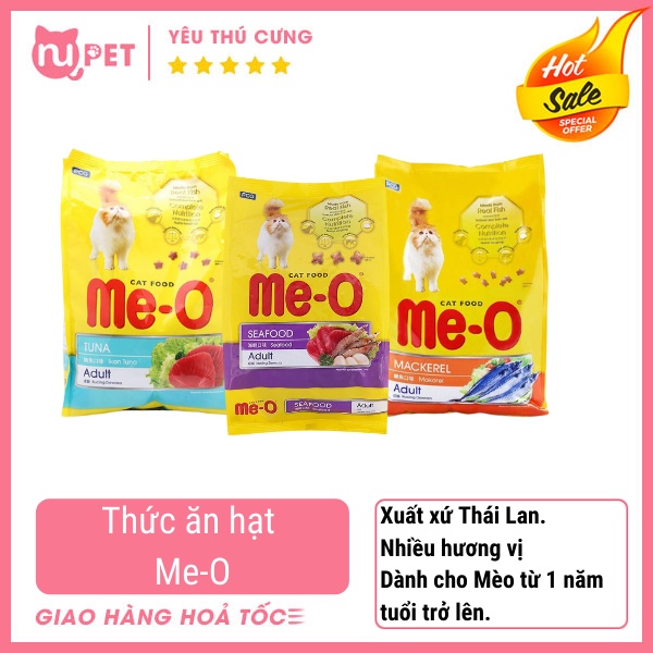 Thức ăn hạt cho mèo lớn trưởng thành Me-O ADULT 1.2 kg