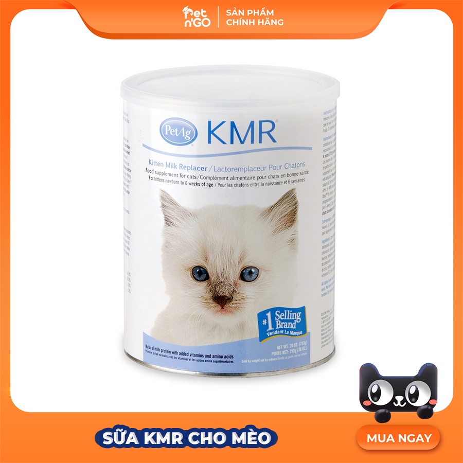 Sữa KMR cho mèo 340g chính hãng