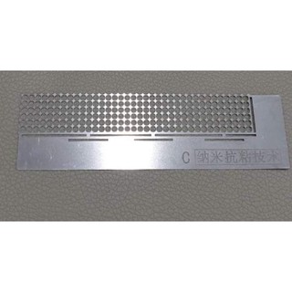 Thước inox 11.5*3cm hỗ trợ tự làm tranh đính đá thủ công thẳng hàng