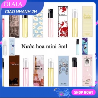 Nước hoa test mini nội địa trung 3ml siêu thơm