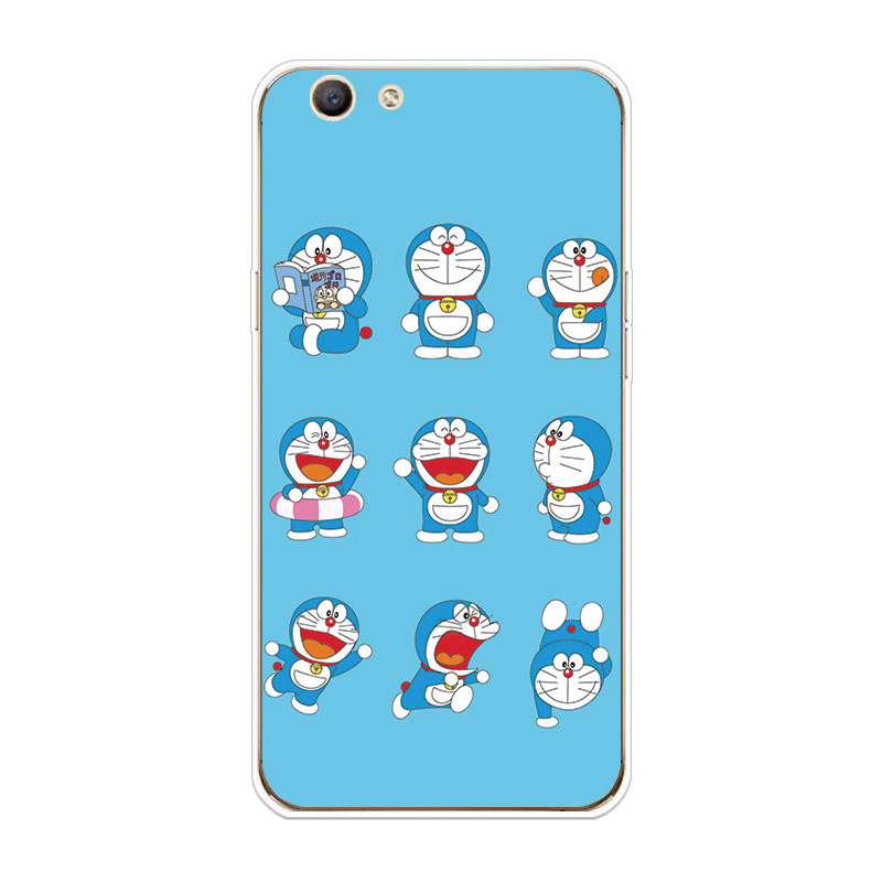 Ốp Lưng Oppo A71 A73 A77 A83 A1 A5X A7X F5 TPU mềm Case Doraemon