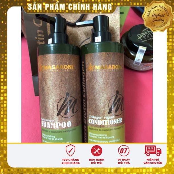 ⚡FREE SHIP⚡ 🌻Mã MINHSAN02 giảm 20k đơn 500k🌻 CẶP DẦU GỘI DẦU XẢ TƠ TẰM - SIÊU PHỤC HỒI MARSARONI 800ML