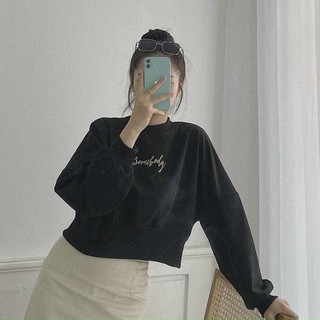 Set cv dài áo croptop