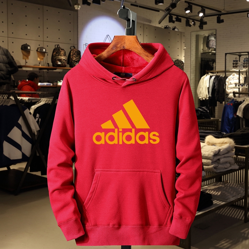 AIMI Áo Hoodie Dài Tay In Logo Adidas Trẻ Trung Năng Động Dành Cho Cả Nam Và Nữ M-5Xl