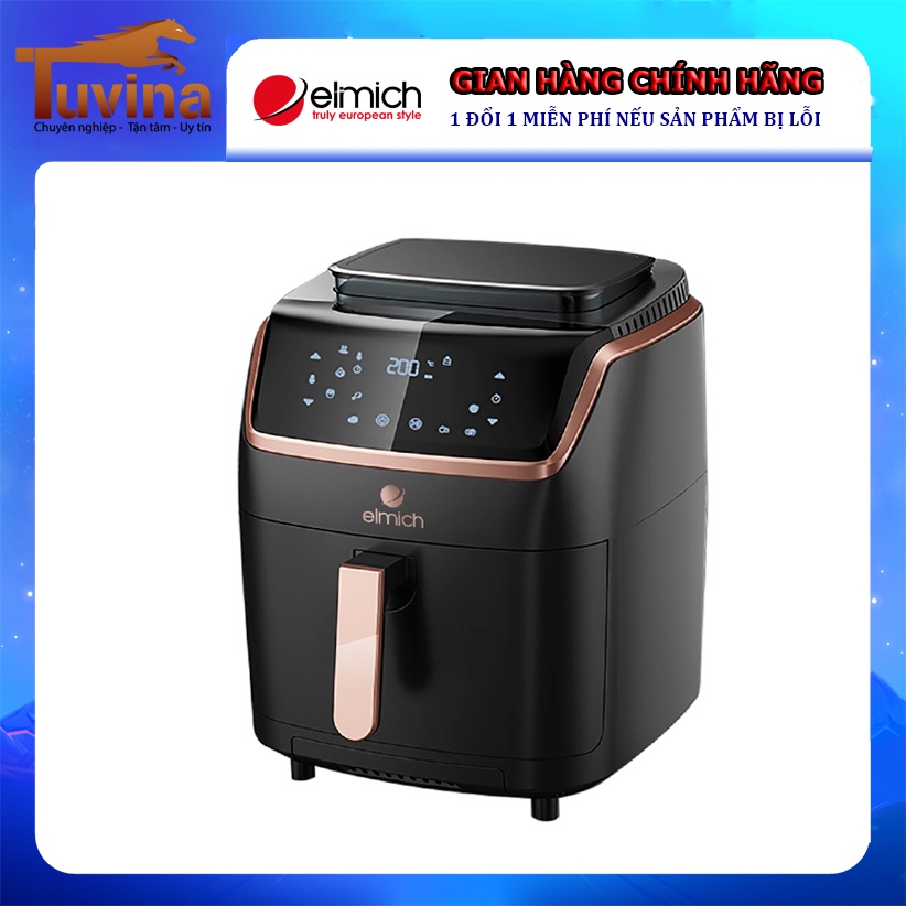 Nồi chiên không dầu hơi nước Elmich 7 LÍT AFE-3945 - Hàng chính hãng - Bảo hành 24 tháng