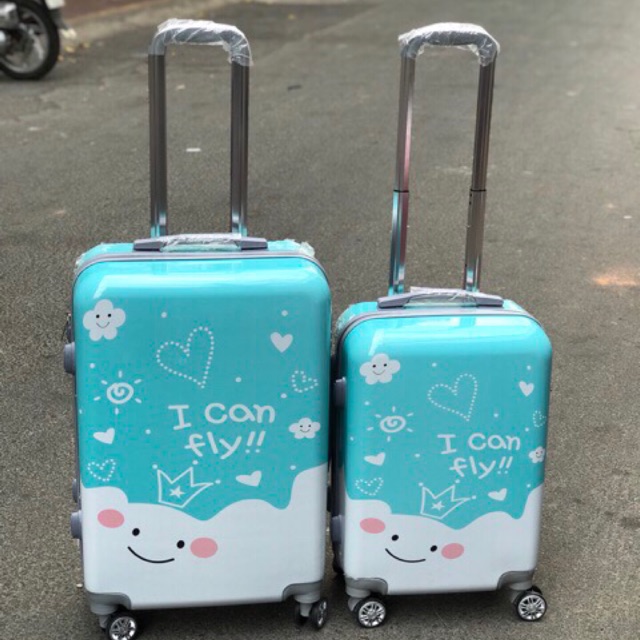 Vali họa tiết chính hãng cực bền bỉ, hàng sẵn kho, giá siêu rẻ ❤️💚💛💙💜.
