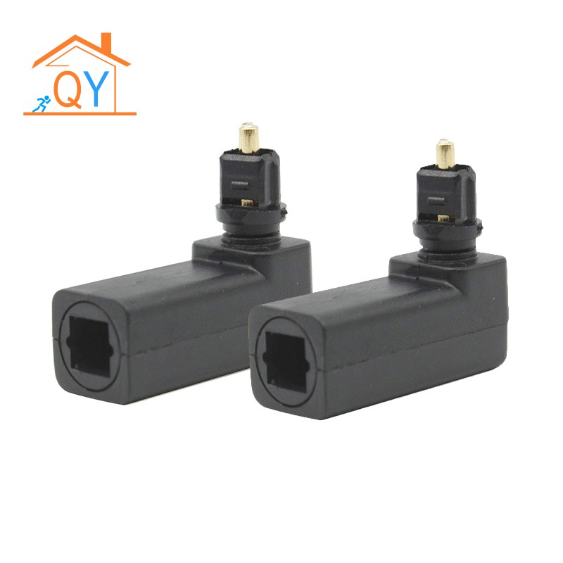 In Stock Pack of 2 Female to 3.5 mm Mini Male Optical Audio Connector Adapter