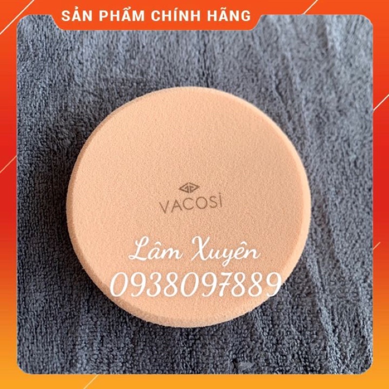 Bông phấn đánh kem, đánh Cushion CHÍNH HÃNG tán kem nền dễ dàng, kem thấm đều vào bề mặt, bề mặt nhẵn mịn