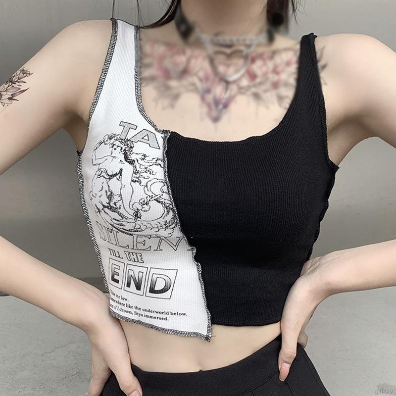 Áo thun nữ dáng ngắn cổ tròn thời trang Hàn Quốc quyến rũ gợi cảm