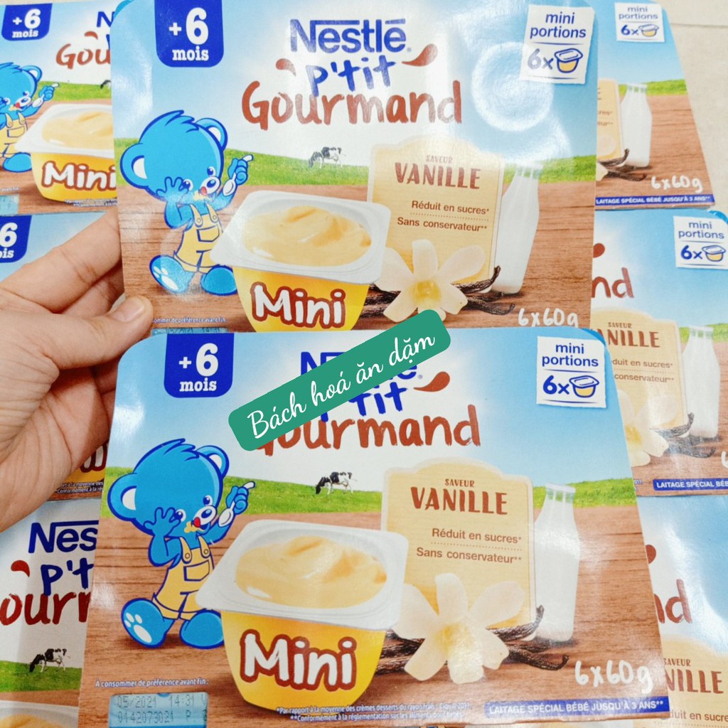 [Giảm 40K Đơn từ 250K Mã SHOPDEAL1]Váng Sữa Nestle [Date 03/2022] Dùng Cho Bé Trên 6 Tháng