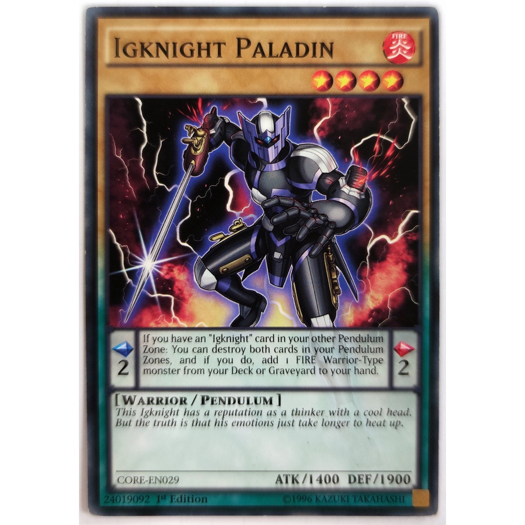 [Thẻ Yugioh] Igknight Paladin |EN| Common