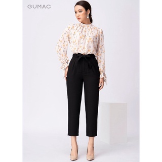 Quần baggy nữ đai nơ QA10254 GUMAC
