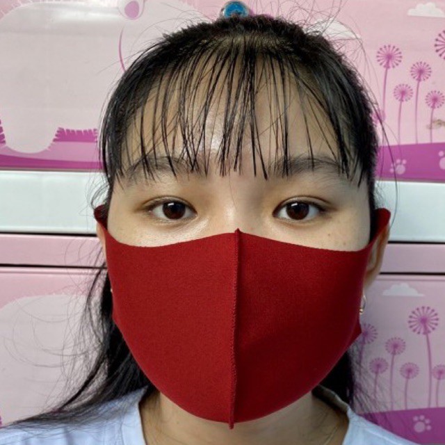 Khẩu Trang vải Su (Poly 2 da loại cao cấp ) Combo 10 cái - Đẹp, may kỹ, đáng đồng tiền bát gạo #8