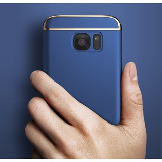 Ốp lưng s7 - s7 edge 3 mảnh xanh