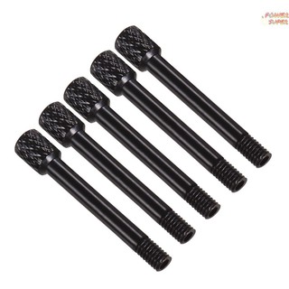 PSUPER 6pcs Electric Guitar Tremolo Bridge Saddle Clamp Lock String Screw Guitar Parts Accessories