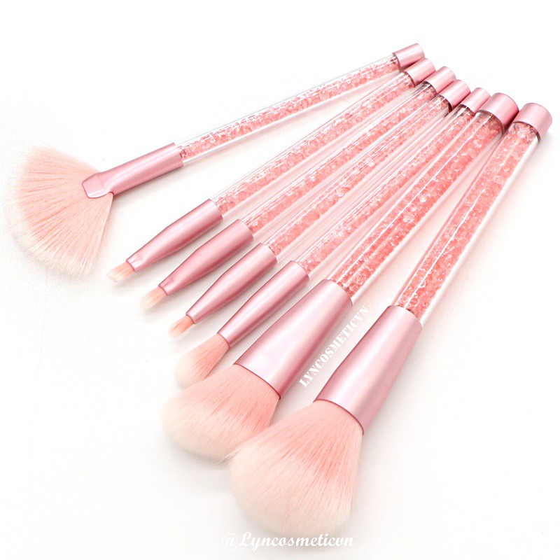 Set cọ lấp lánh 7 cây + kèm túi
