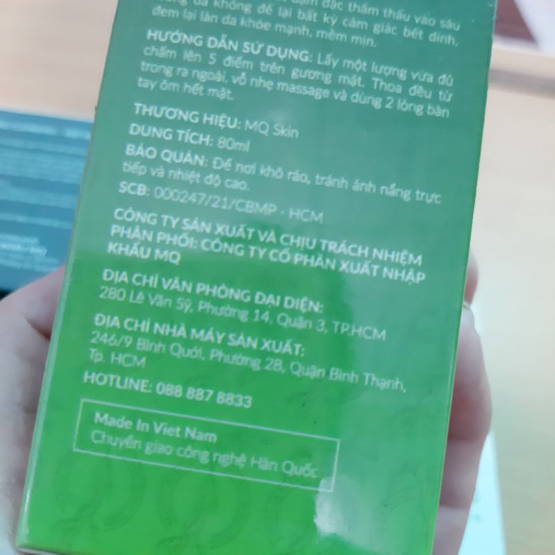 Nhân Sâm Thay Da Phiên Bản Vip Không Sưng