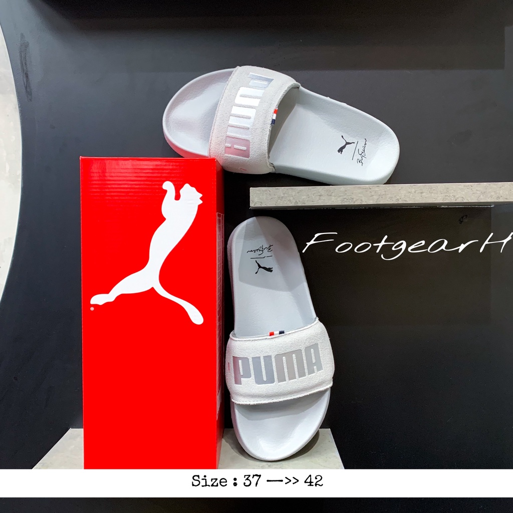 Dép Suede BigSean Đen / BigSean Xám / Xám full/ Đen