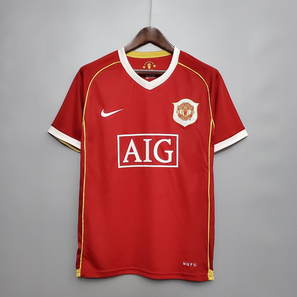 Áo Đồng Phục Bóng Đá Đội Nhà Phong Cách Retro 06-07