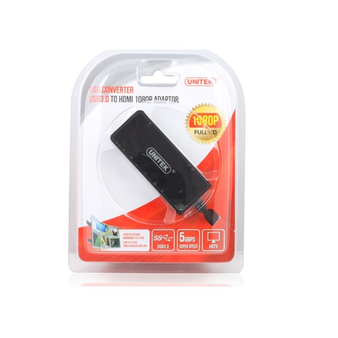 Cáp USB 3.0 to HDMI unitek 3702-TM shop