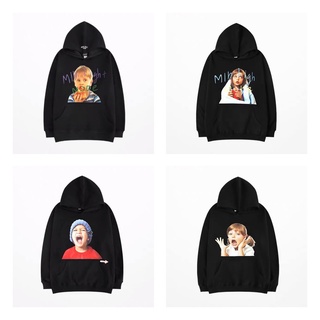 Áo hoodie unisex, áo nỉ có mũ form rộng Nelly Heybig chính hãng streetstyle in hình em bé cute H1