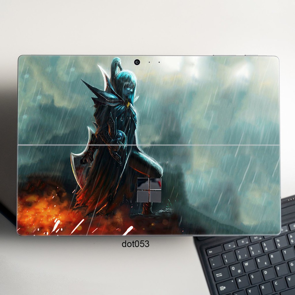 [Mã ELFLASH5 giảm 20K đơn 50K] Skin dán hình Dota 2 x09 cho Surface Go, Pro 2, Pro 3, Pro 4, Pro 5, Pro 6, Pro 7, Pro X