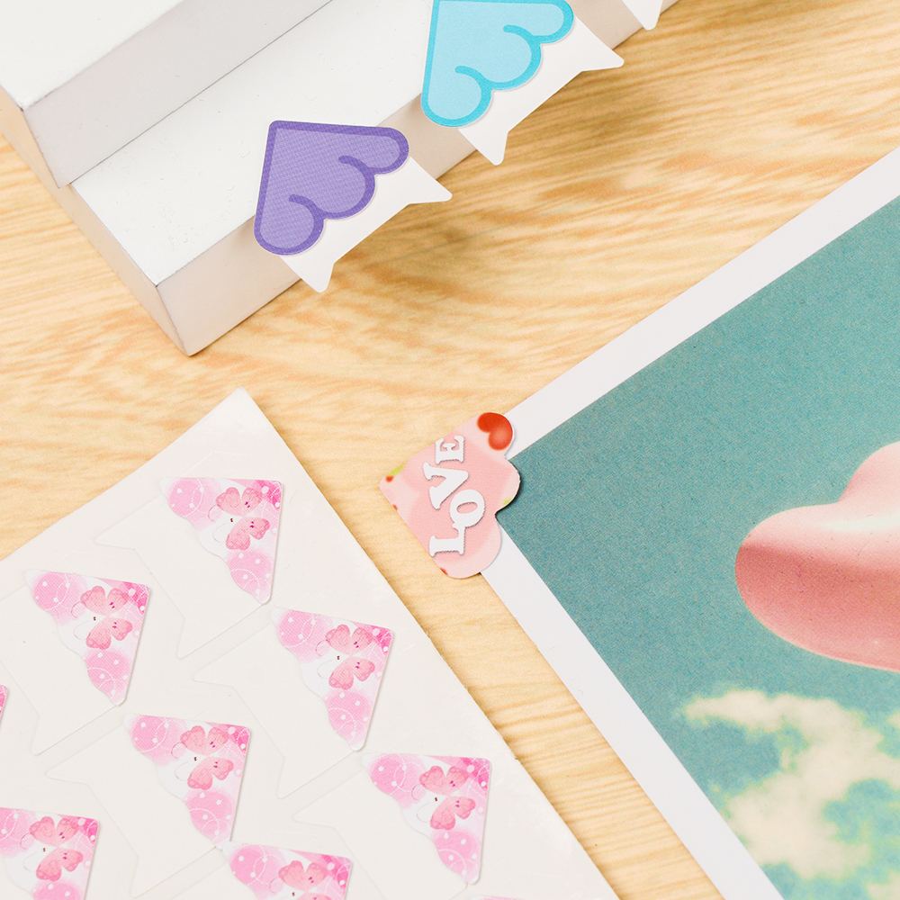 Miếng Dán Góc Ảnh Trang Trí Họa Tiết Động Vật Dễ Thương