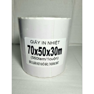 GIẤY IN NHIỆT. IN TEM PHỤ .IN ĐƠN HÀNG. IN TEM VẬN CHUYỂN 70x50 .80x50.80x60