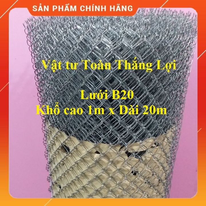 (Khổ cao 1m) Cuộn lưới sắt B20