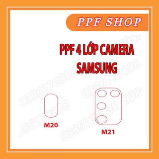 Dán camera ppf 4 lớp chống va đập cho samsung m20 / m21