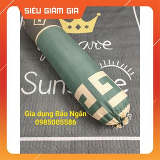Gối ôm cotton poly ruột bông tinh khiết cỡ lớn (gồm cả vỏ + ruột)