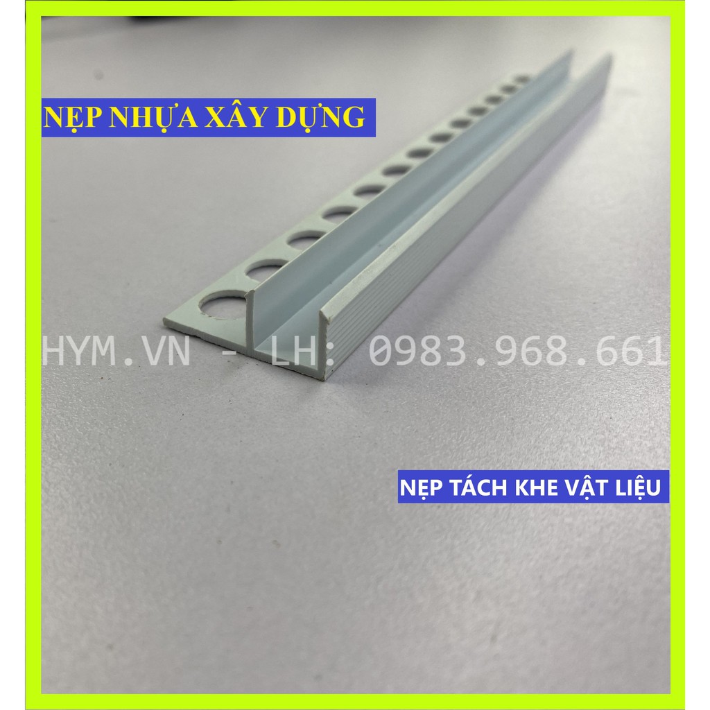 (1 CÂY/ 2,2M) NẸP TẠO KHE TÁCH VẬT LIỆU CHỮ F10 | GIẢI PHÁP KHÔNG THỂ THIẾU TRONG KIẾN TRÚC THIẾT KẾ PHONG CÁCH HIỆN ĐẠI