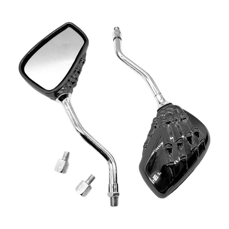 Set 2 Gương Chiếu Hậu Phong Cách Retro Cho Xe Máy