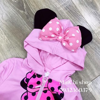 Bộ áo khoác Mickey bé gái