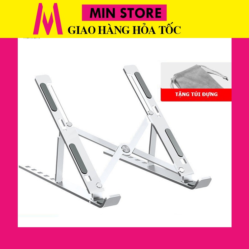 Giá đỡ LAPTOP, MACBOOK, IPAD có thể điều chỉnh được độ cao Gấp gọn tiện lợi
