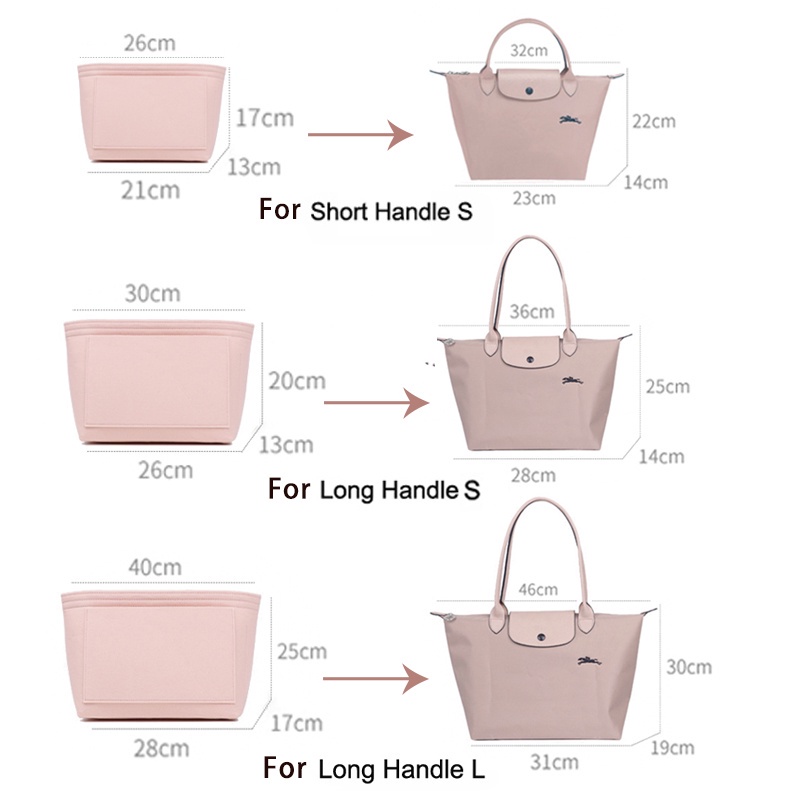 Túi Nỉ Đeo Chéo Đựng Đồ Trang Điểm Cho Longchamp LE PLIAGE