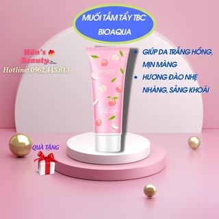 (+ Quà) Muối tắm tẩy da chết Bioaqua hương đào 250ml