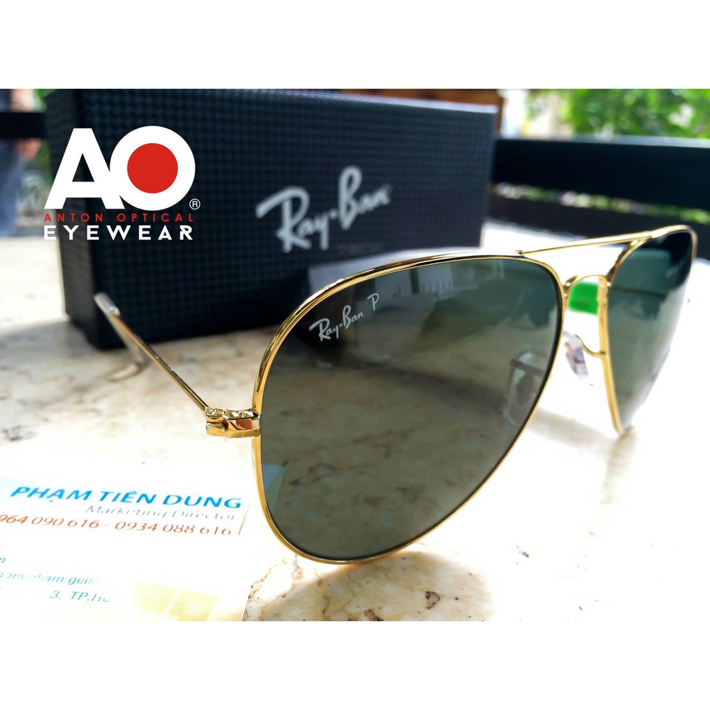 Kính mát Rayban Aviator RB3025 - Tròng Polarized