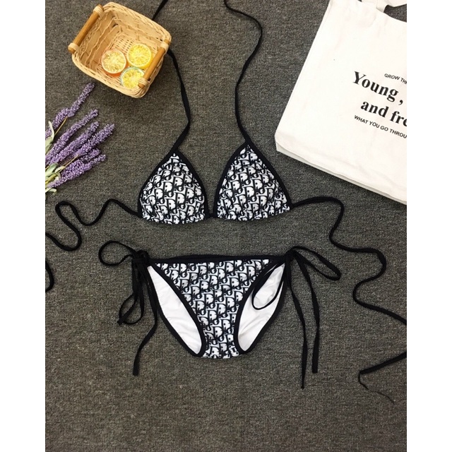 [HÀNG CAO CẤP] Bikini 2 mảnh tam giác Dior sang chảnh