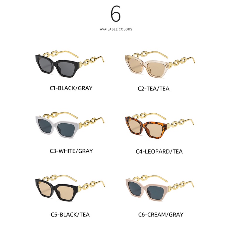 Kính Mát Mắt Mèo Phong Cách Hiphop Thời Trang 2022