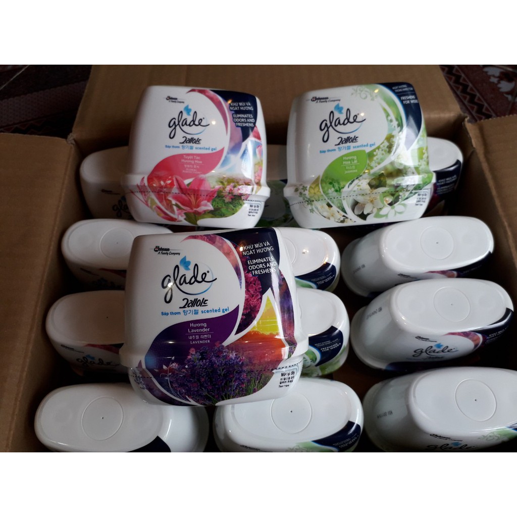 Sáp thơm để phòng Glade 180g đủ mùi