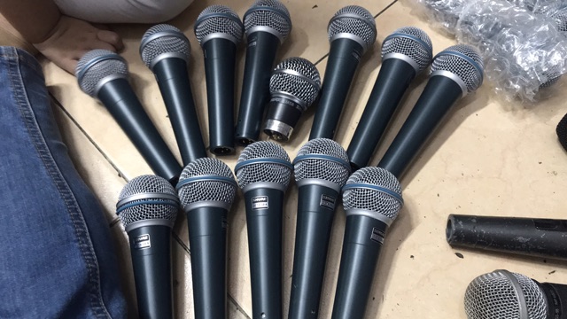 Míc shure 58a mic shenhiser 945