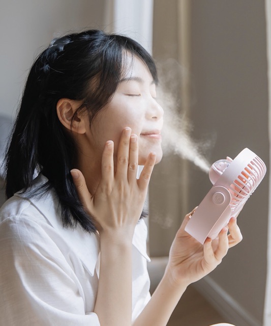 HOT - Quạt mini phun sương cầm tay bản nâng cấp 2020 | BigBuy360 - bigbuy360.vn