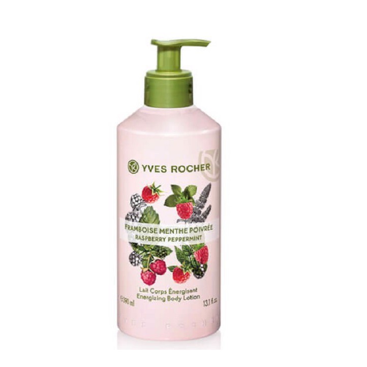 Sữa Dưỡng Thể Yves Rocher Hương Raspberry Peppermint Body Lotione 390ml