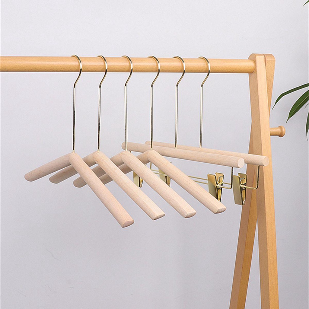 Móc Treo Đồ Bằng Gỗ Tự Nhiên Dành Cho Trẻ Em Và Người Lớn